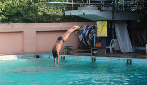 Diving